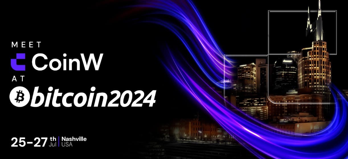 CoinW Expands Bitcoin Ecosystem Support with Bitcoin Nashville 2024 Sponsorship