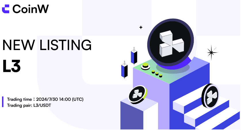 Layer3 (L3) Set to Launch on CoinW Exchange, Bringing Web3 Infrastructure to Wider Audience