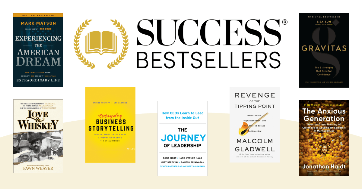 SUCCESS® Unveils Weekly Bestseller Lists, Highlighting Shift Towards Practical Skills and Diverse Leadership Voices