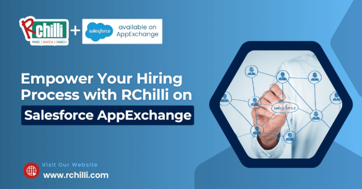 RChilli's AI-Powered Resume Parser Integrates with Salesforce AppExchange, Transforming Hiring Processes