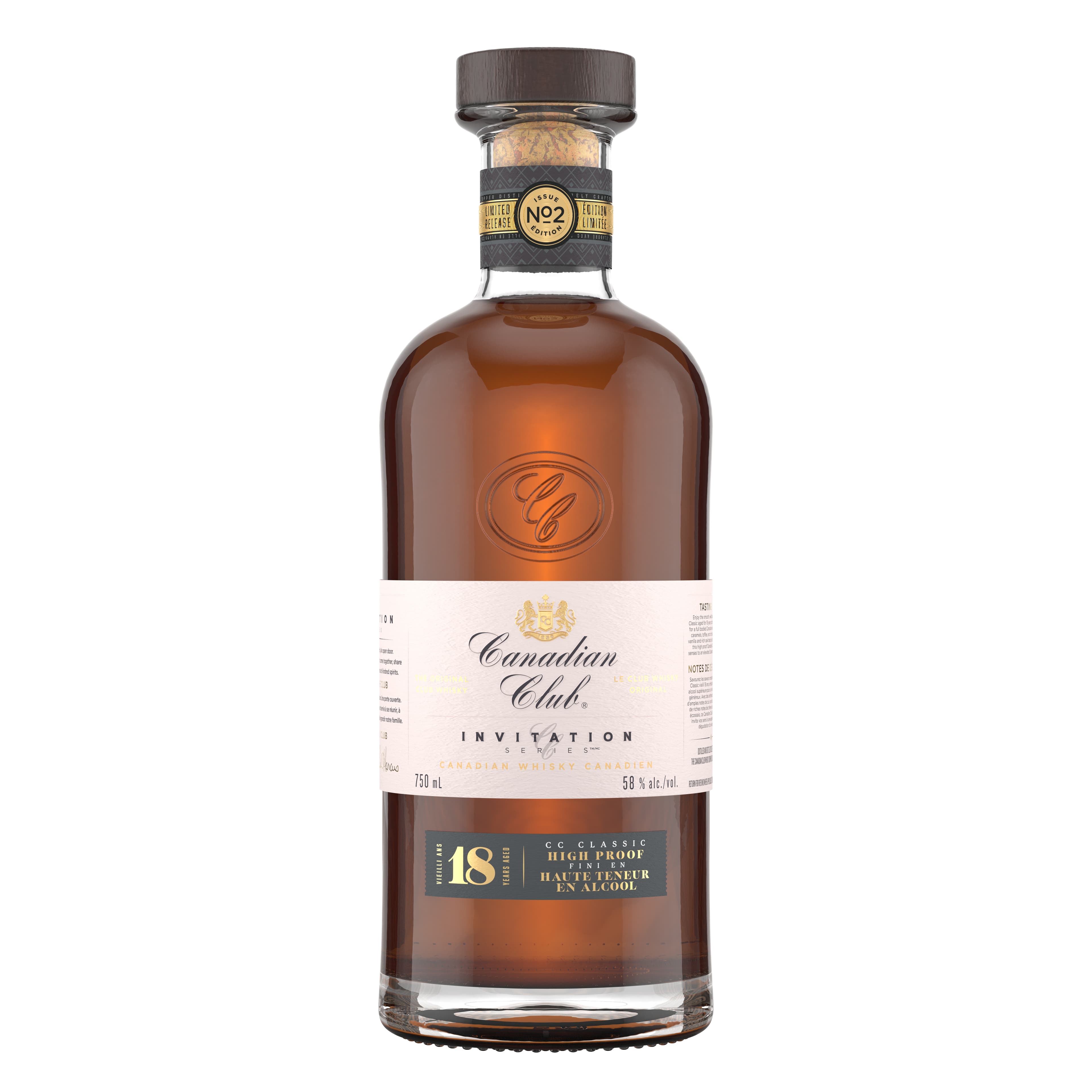 Canadian Club Unveils First-Ever 18-Year-Old Whisky, Wins Gold at International Competition