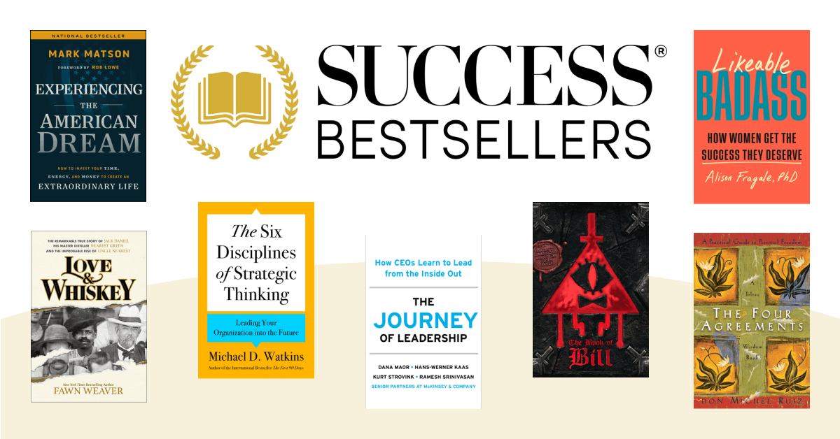 SUCCESS® Releases Weekly Bestseller Lists Reflecting Current Trends in Personal and Professional Growth