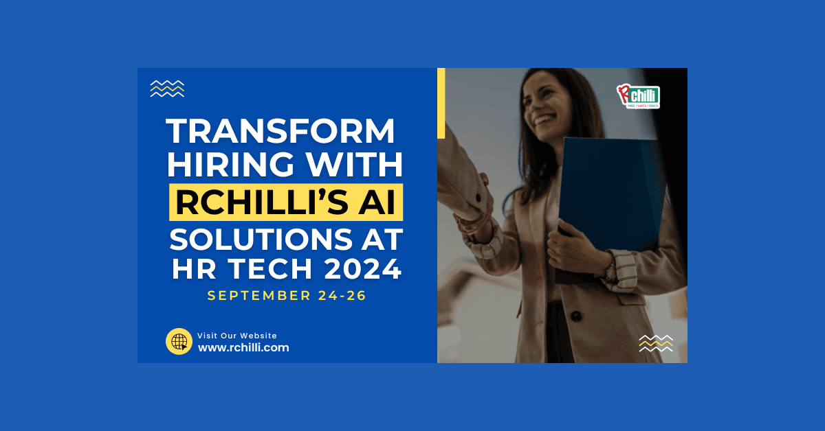 RChilli to Showcase AI-Powered Recruitment Solutions at HR Tech 2024