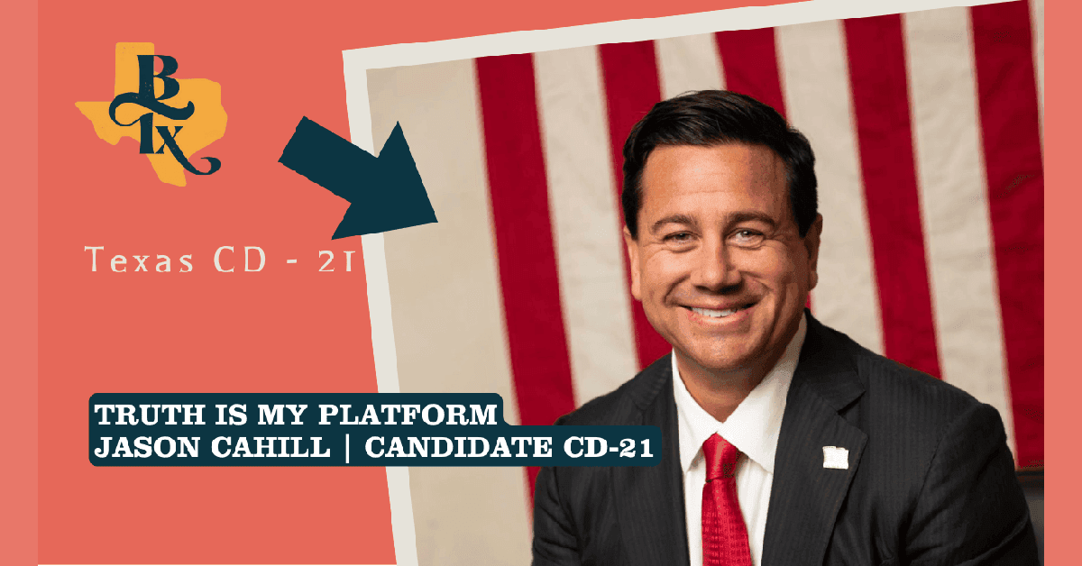 banner image for: Congressional District 21 Candidate Jason Cahill on Voter Turnout, Fiscal Accountability, and “The People’s Seat”