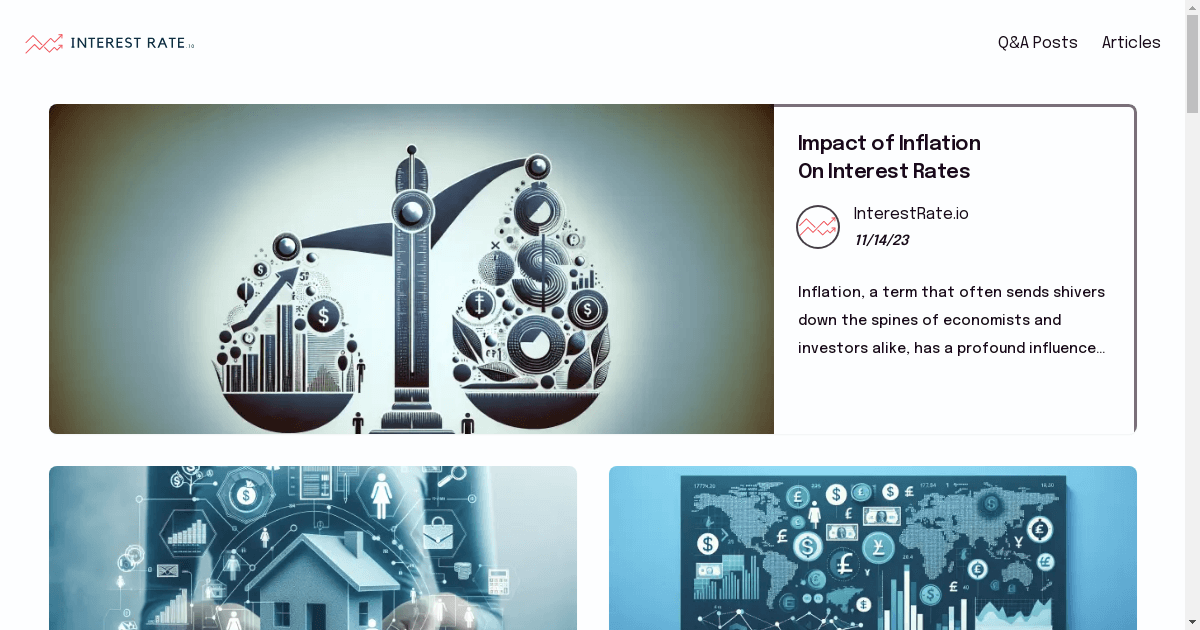 banner image for: InterestRate.io : Naviguer dans le monde complexe des taux d'intérêt vient de devenir plus simple.