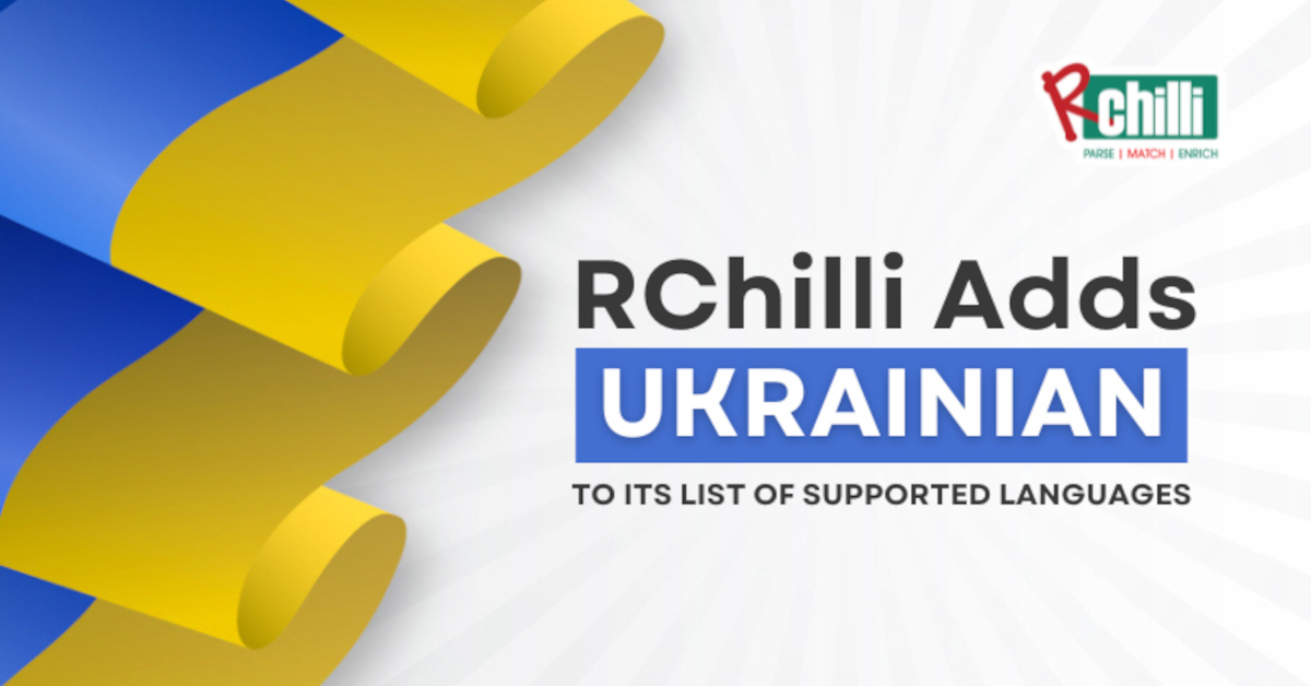banner image for: RChilli ajoute l'ukrainien à sa liste de langues prises en charge.