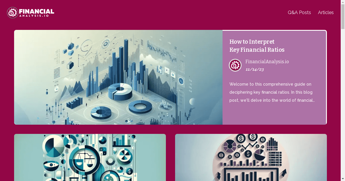 banner image for: Lanzamiento de FinancialAnalysis.io: Un destino esencial para información financiera liderada por expertos.