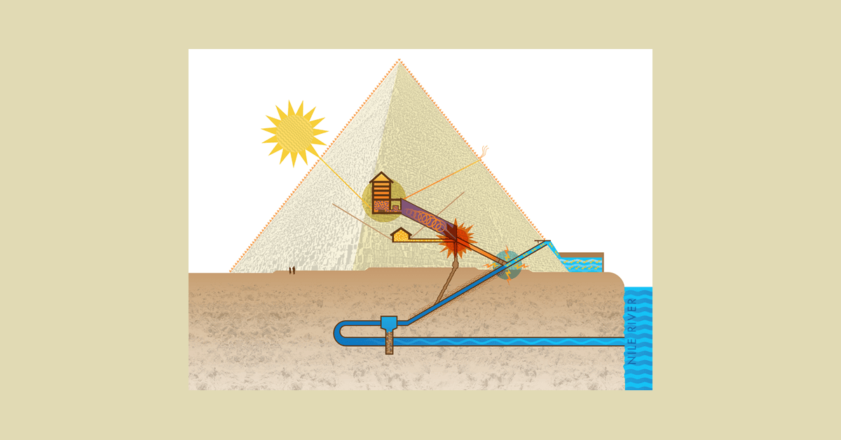 banner image for: Reimagining the Ancient World: James Ernest Brown’s Breakthrough Pyramid Film Wins Bronze International Telly Award