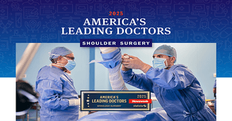 banner image for: Dr. Benjamin DuBois Recognized as One of America's Top 10 Shoulder Surgeons in Newsweek's 2025 Rankings