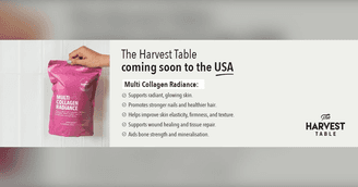 banner image for: The Harvest Table Preparing to Launch Clean Collagen and Plant-Based Nutrition on OneLavi.com