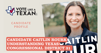 banner image for: Caitlin Rourk Announces Campaign for Texas Congressional District 10 Following Landmark Redistricting Shift