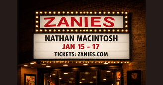 banner image for: Nathan Macintosh Returns to Zanies Chicago for Five-Show Run January 15–17