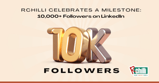 banner image for: RChilli Celebrates a Milestone: 10,000+ Followers on LinkedIn