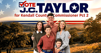 banner image for: J.C. Taylor Runs for Kendall County Commissioner, Pledges Long-Term Planning