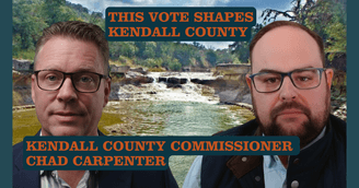 banner image for: Vote Like a Texan Explores Growth, Water, and Local Power in Kendall County with Commissioner Chad Carpenter