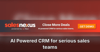 Boost Sales with SalesNexus's New AI-Driven CRM Platform
