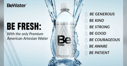 Be Water Now Available on Amazon as Early Consumer Demand Quickly Sells Through Initial Inventory
