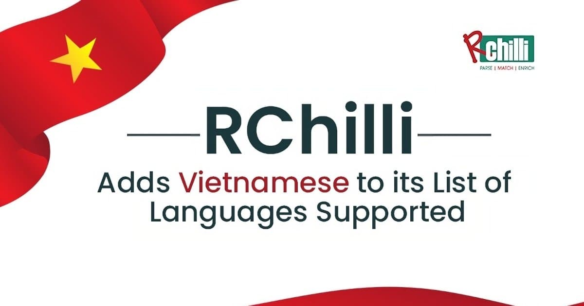 banner image for: RChilli ajoute le vietnamien à sa liste de langues prises en charge.