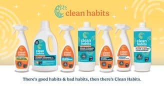 banner image for: Clean Habits Launches in North America with Revolutionary Cleaning Products