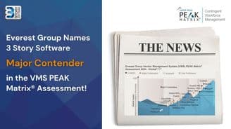banner image for: 3 Story Software (3SS) Recognized as a ‘Major Contender’ in Everest Group’s 2024 VMS PEAK Matrix® Assessment.