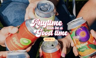 banner image for: Introducing: Anytime Low Dose THC Seltzers with 0 Calories and 0 Sugar