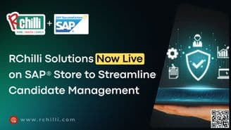 RChilli Solution is Now Live on the SAP® Store