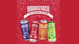 As the Festival’s 56th Anniversary Approaches, Woodstock Celebrates Peace, Love & Plant Power with a New Line of Cannabis-Infused Beverages
