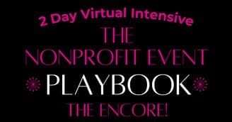 banner image for: Mia the Event Diva Unveils The Nonprofit Event Playbook: A Virtual Training Event for Fundraising Professionals
