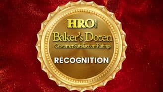 banner image for: HRO Today Names Winners of 2025 Baker’s Dozen Customer Satisfaction Ranking for Recognition Services