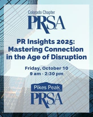 PR Insights 2025 Summit in Denver on October 10 Offers Valuable Workshops for Communications Professionals