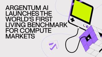 banner image for: Argentum AI launches the World's First Living Benchmark for Compute Markets