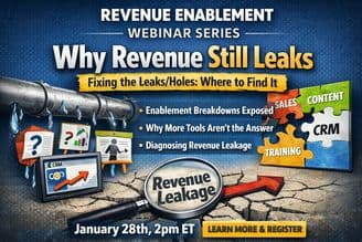 SalesNexus Launches Revenue Enablement & RevOps Webinar Series to Help B2B Sales Leaders Close Revenue Gaps