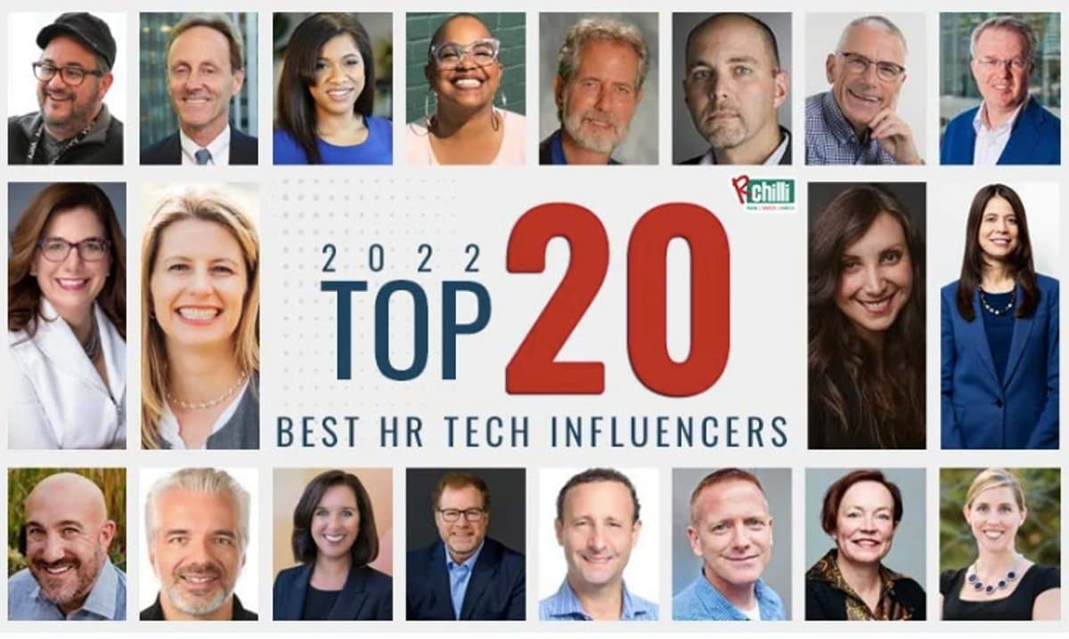 banner image for: Les 20 meilleurs influenceurs en technologie RH de 2022.