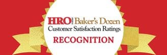 HRO Today Announces 2022 Baker's Dozen Customer Satisfaction Ratings for Recognition