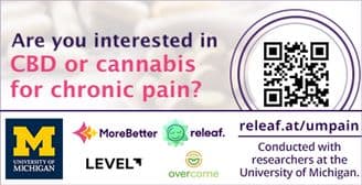 University of Michigan Researchers Investigating Efficacy of Unique Cannabinoid Formulations and Dosing for Chronic Pain