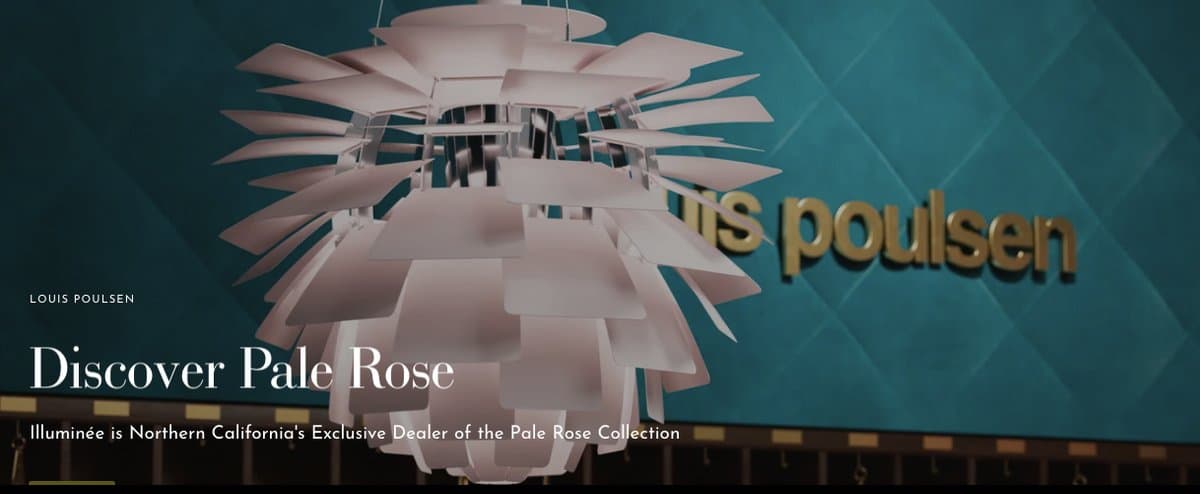 banner image for: Illuminée Inc. colabora con Louis Poulsen para exhibir la Colección Pale Rose.