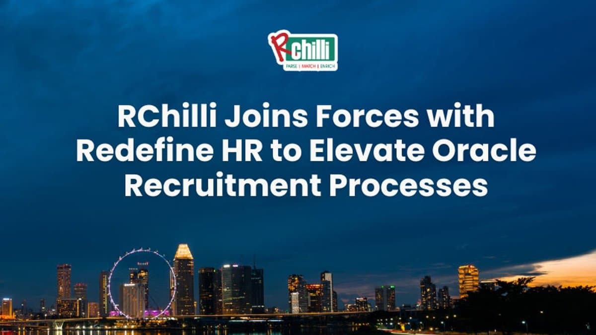 banner image for: RChilli se une a Redefine HR para elevar los procesos de contratación de Oracle.