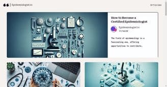 banner image for: Epidemiologist.io Debuts: The Premier Destination for Insights and Expertise in Epidemiology