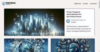 banner image for: FintechInterviews.com Goes Live: The Premier Destination for Insights in Financial Technology