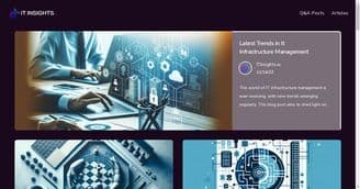banner image for: ITInsights.io Debuts: IT Knowledge Reflecting the Essence of Input and Output