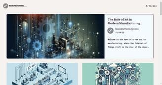 Manufacturing.press Debuts as Premier Resource for Manufacturing Industry News and Expertise