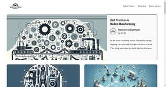 ManufacturingExperts.net Launches as Premier Destination for Manufacturing Industry Knowledge