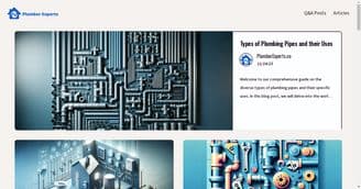 banner image for: PlumberExperts.co Launches: The Destination for Plumbing Knowledge and Insights