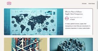 banner image for: SupplyChainAdvice.net Launches: The Definitive Hub for Supply Chain Mastery