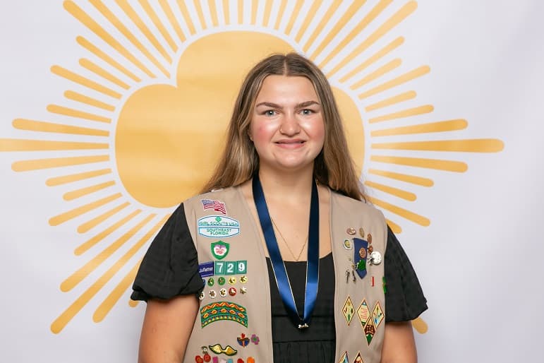 Port Charlotte Girl Scout's Gold Award Project Combats Bullying with Kindness
