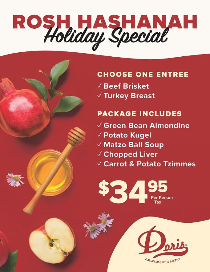 Doris Market Offers Rosh Hashanah Holiday Meal Special Across South Florida Locations