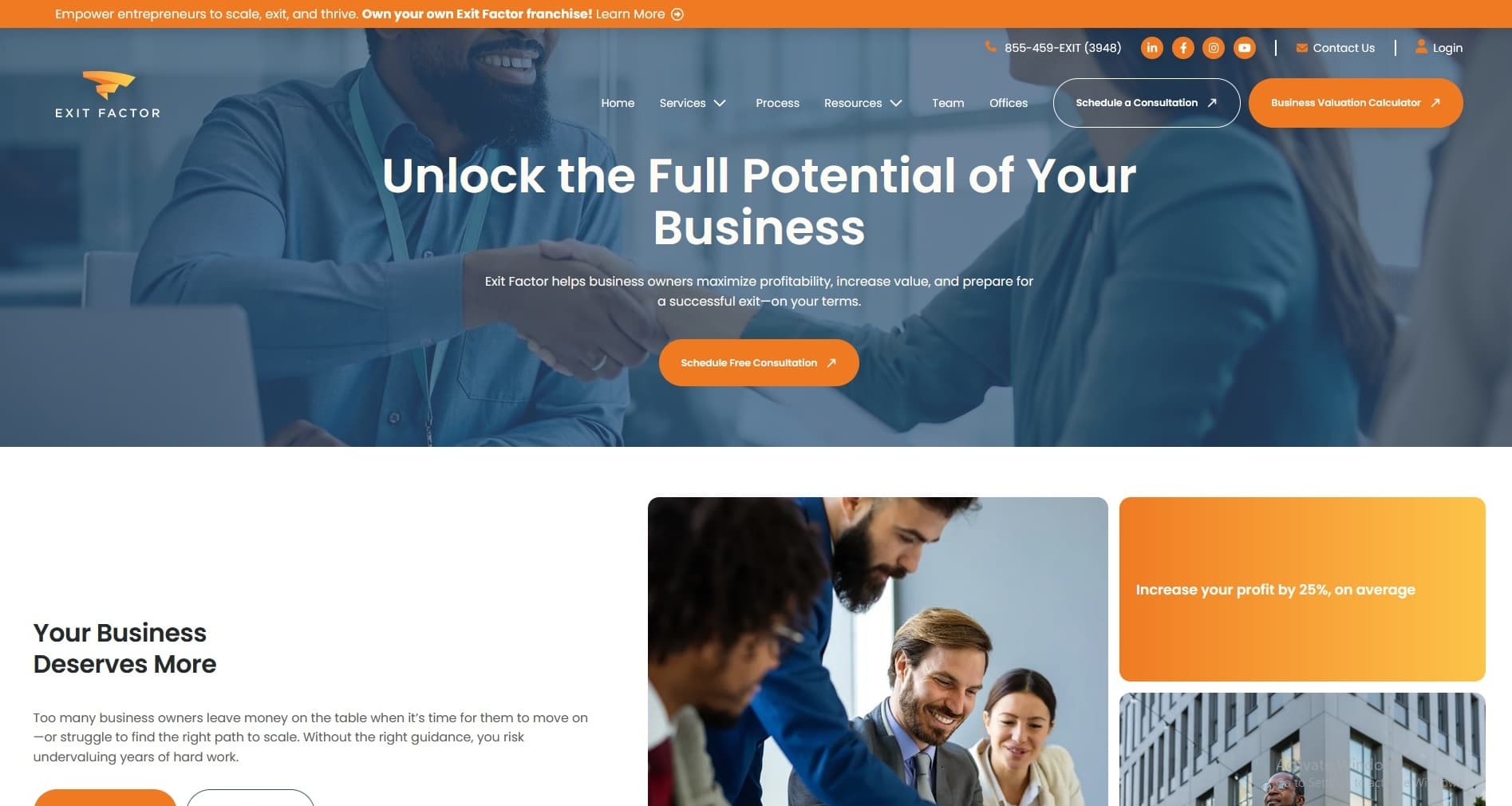 Exit Factor Opens New Location in Syracuse to Aid Business Exit Planning