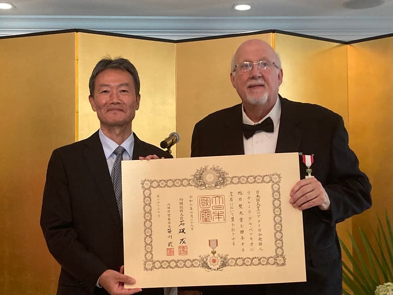 Government of Japan Honors Two Individuals for Strengthening Japan-Florida Relations