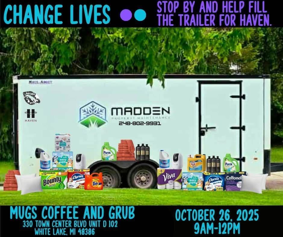 Jeep Babes Enthusiast Club Donates Essential Items and Funds to HAVEN During Domestic Violence Awareness Month