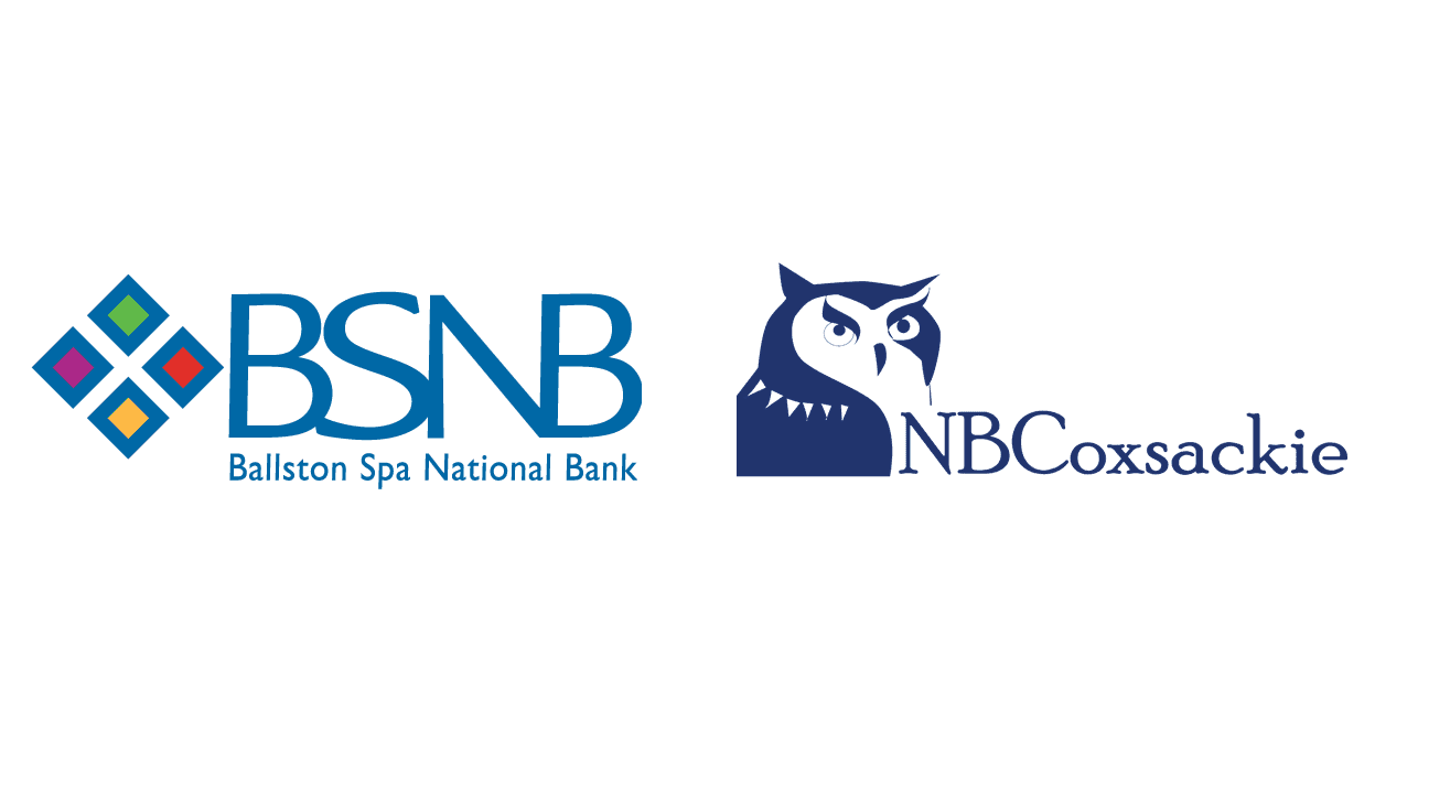 Ballston Spa National Bank and National Bank of Coxsackie Merge to Create $1.3 Billion Community Bank